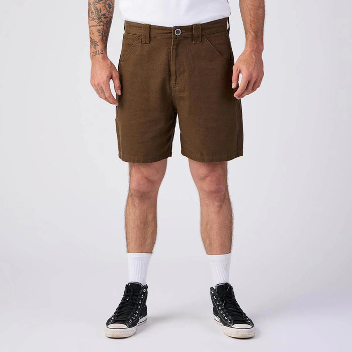 Seager Bison Canvas Shorts - Men's Tobacco