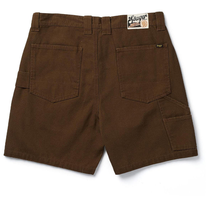 Seager Bison Canvas Shorts - Men's Tobacco