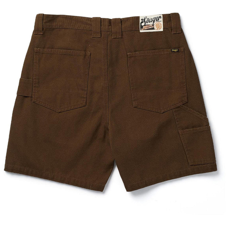 Seager Bison Canvas Shorts - Men's Tobacco