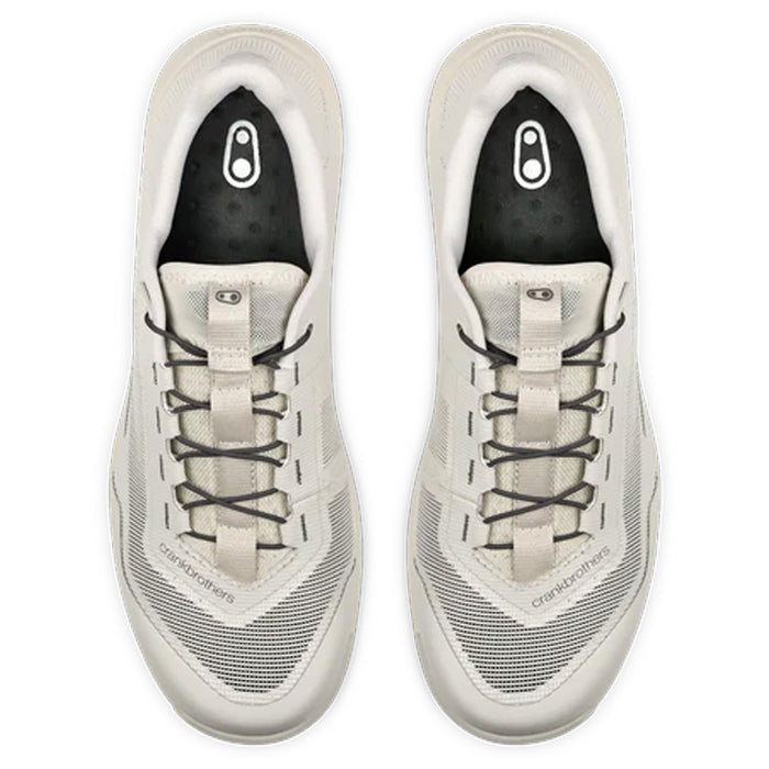 Crank Brothers Mallet Trail Speed Lace Vent Clip-In Shoes Bone/Grey