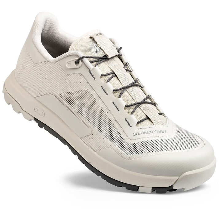 Crank Brothers Mallet Trail Speed Lace Vent Clip-In Shoes Bone/Grey
