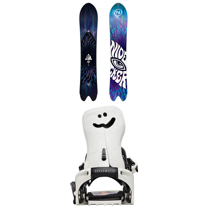 Nidecker Beta APX Snowboard + LT Supermatic x Ned Snowboard Bindings 2027