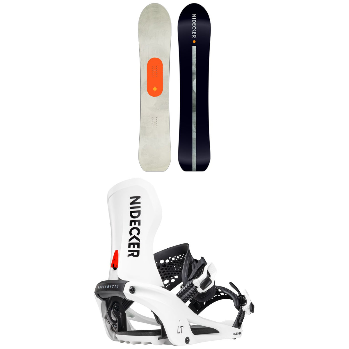 Nidecker Odyssey Snowboard + LT Supermatic Snowboard Bindings 2027