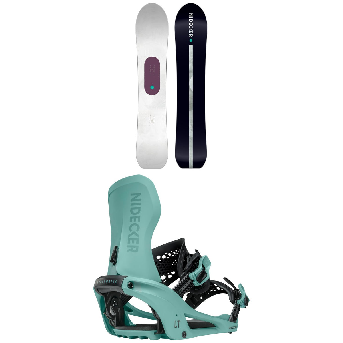Nidecker Odyssey Snowboard + LT Supermatic Snowboard Bindings - Women's 2027