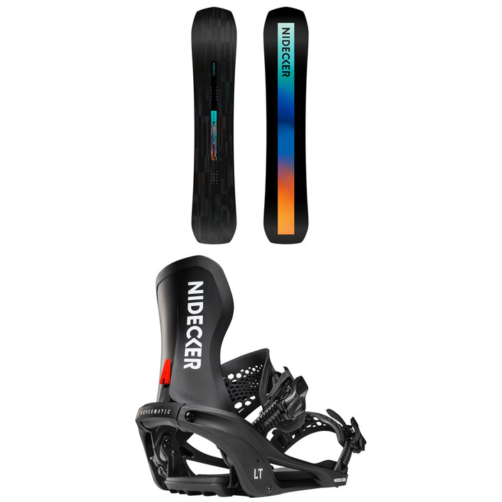 Nidecker Escape Plus Snowboard + LT Supermatic Snowboard Bindings 2027