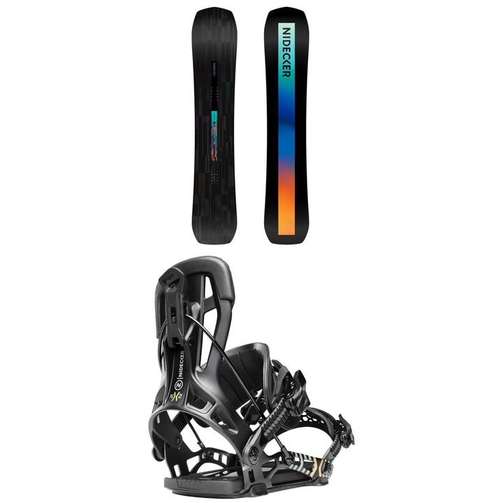 Nidecker Escape Plus Snowboard + Flow NX2 Hybrid Snowboard Bindings 2027