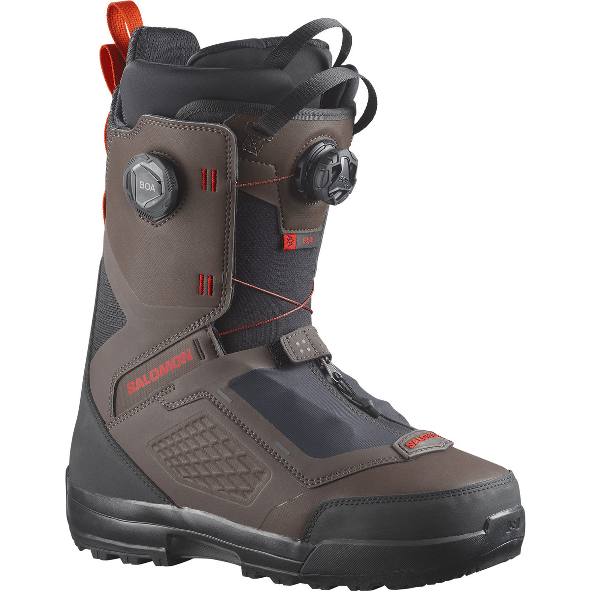 Salomon Echo Dual Boa Snowboard Boots Brown
