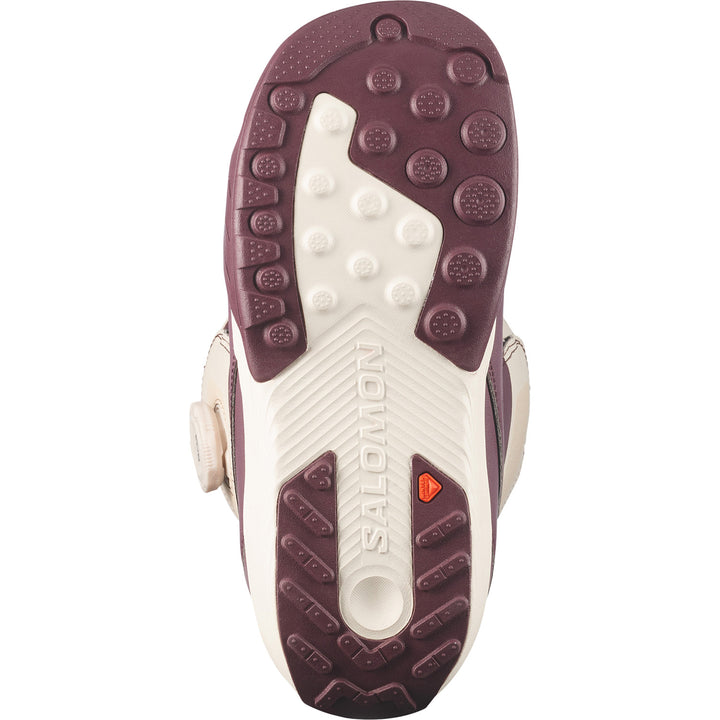Salomon Kiana Dual Boa Snowboard Boots - Women's Huckleberry
