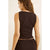Rhythm Indie High Neck Tank Top - Women's Chocolate