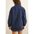 Rhythm Essential Oversized Jacket - Women's Dark Olive