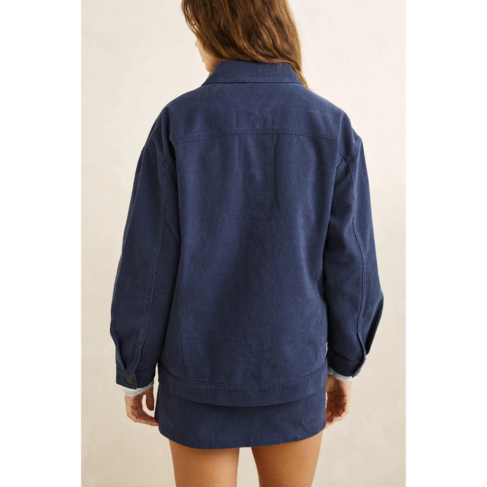 Rhythm Essential Oversized Jacket - Women's Dark Olive