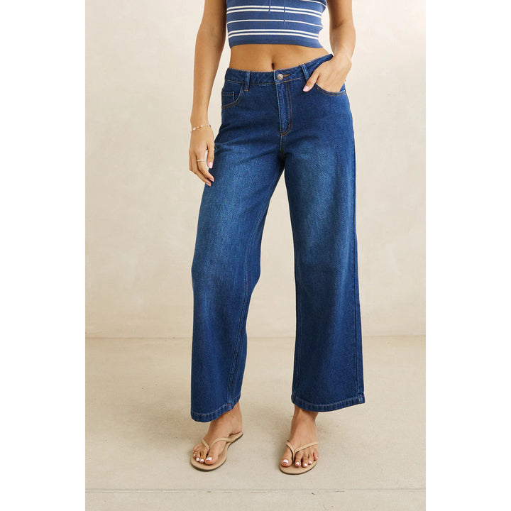 Rhythm Essential Jeans - Women's Dark Denim