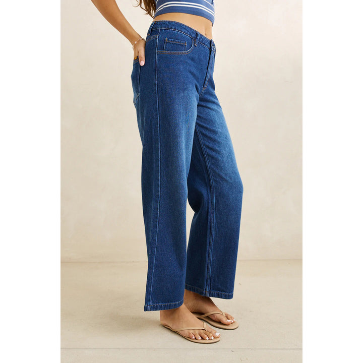 Rhythm Essential Jeans - Women's Dark Denim