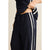 Rhythm Contrast Linen Track Pants - Women's Ocean
