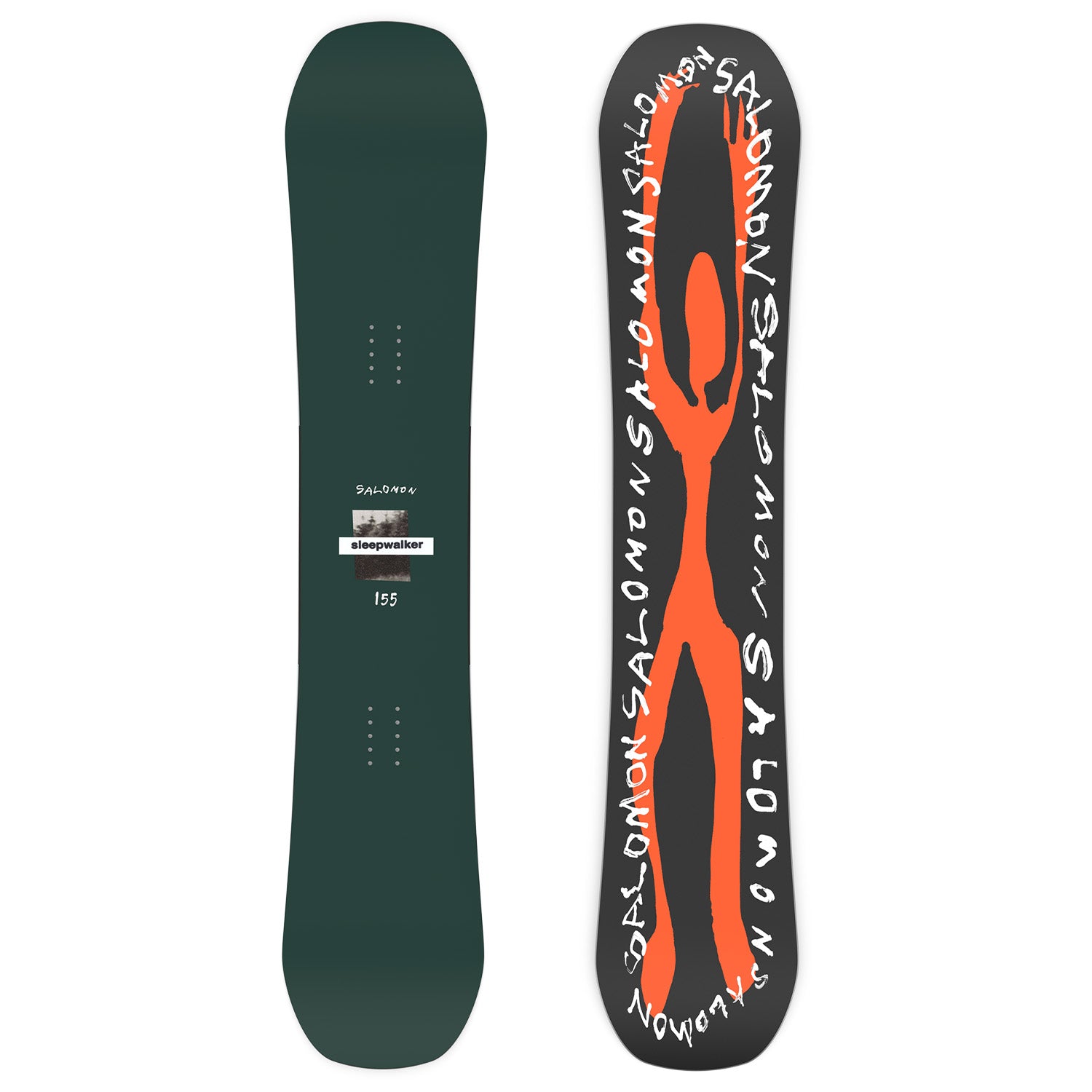 Salomon Sleepwalker Snowboard + Rhythm Snowboard Bindings 2027 – evo