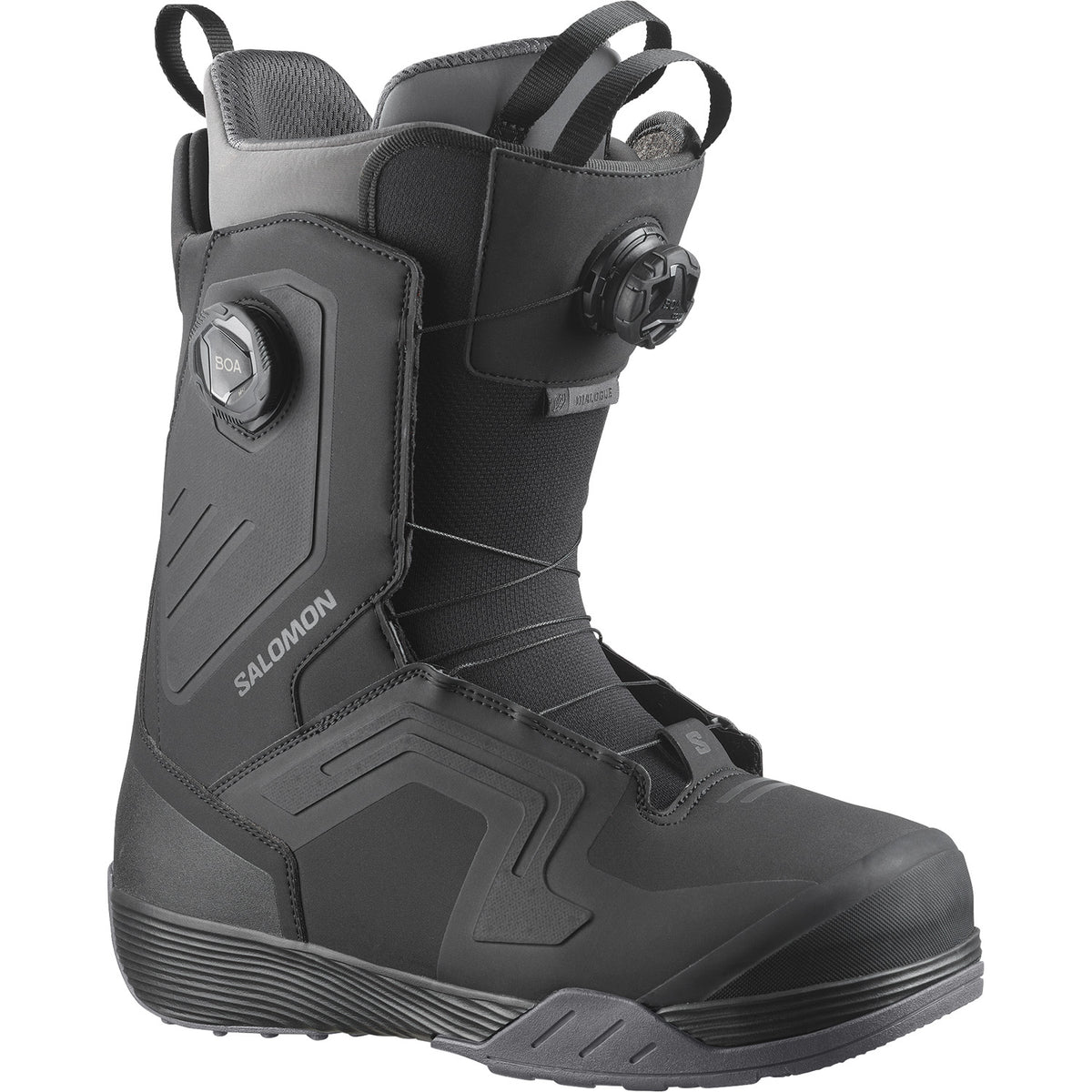 Salomon Dialogue Dual Boa Wide Snowboard Boots 2027 Black