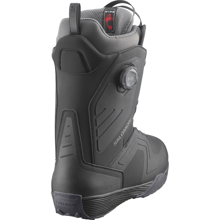 Salomon Dialogue Dual Boa Wide Snowboard Boots 2027 Black
