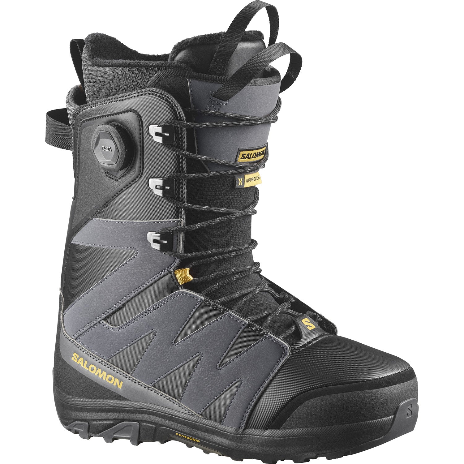 スノーボード 24~25 SALOMON X APPROACH LACE SJ BOA 27 Salomon X Approach Lace SJ Boa Snowboard Boots 2027 – evo