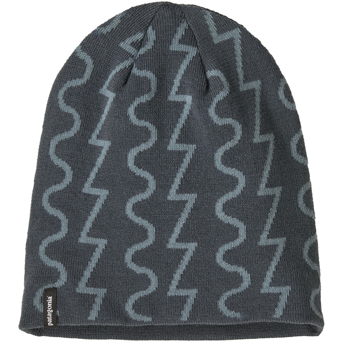 Patagonia PowSlayer Beanie Fresh Tracks: Summit Blue
