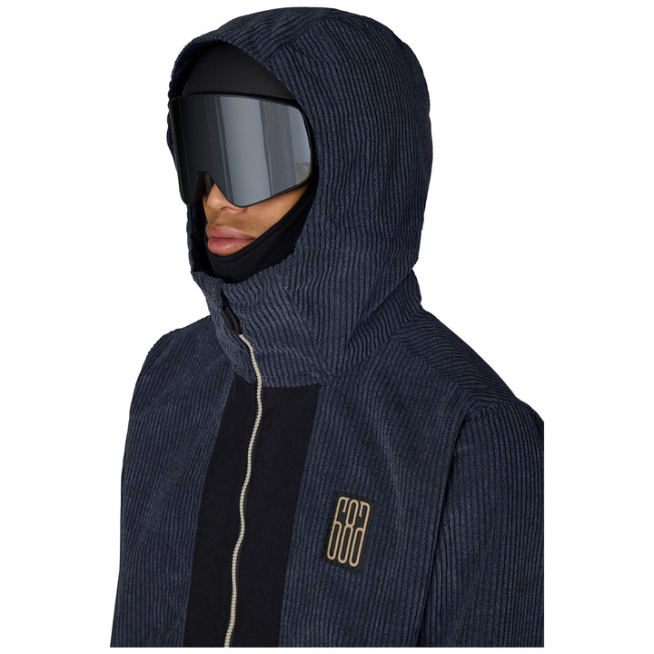 686 Ghost 2.5L Anorak - Men's Navy Wide Wale Corduroy