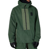 Moss Green Grid Corduroy