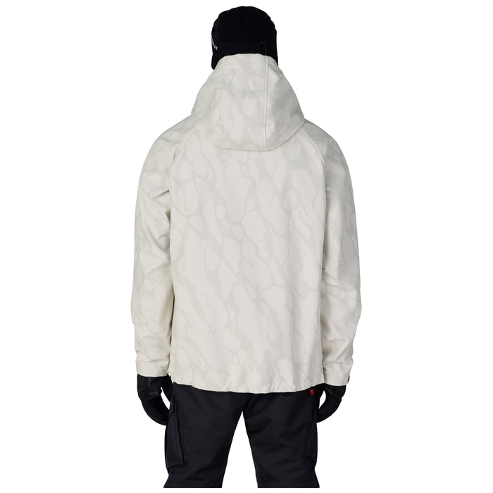 686 Waterproof Hyperchromic Pullover Hoodie - Men's Limestone Fracture