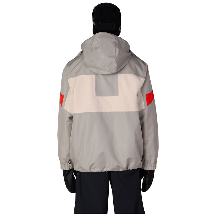 686 2001 Logic Jacket - Men's Light Grey Colorblock