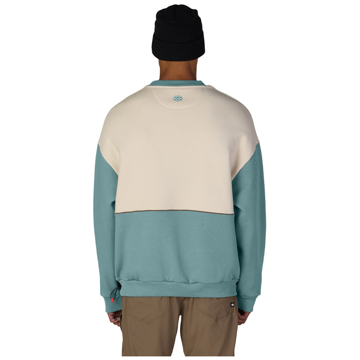 686 Reserved Premium Heavyweight Crewneck - Men's Pale Firn