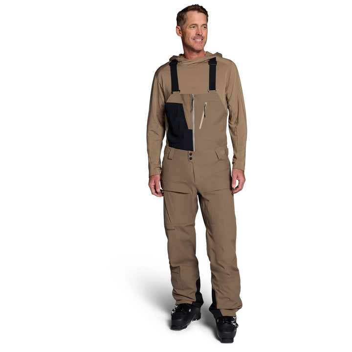 Obermeyer Steibis Shell Bib Pants - Men's Mushroom