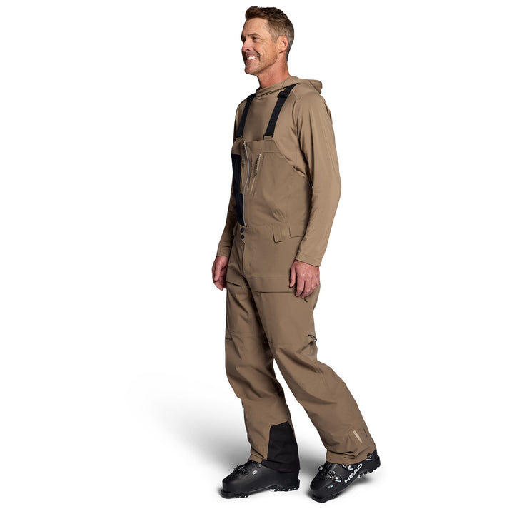 Obermeyer Steibis Shell Bib Pants - Men's Mushroom