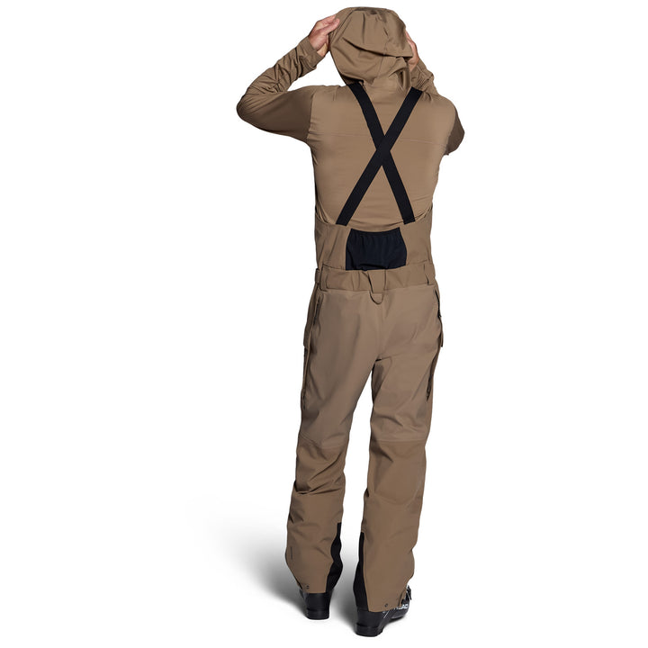 Obermeyer Steibis Shell Bib Pants - Men's Mushroom