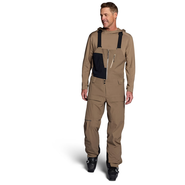 Obermeyer Steibis Shell Bib Pants - Men's Mushroom