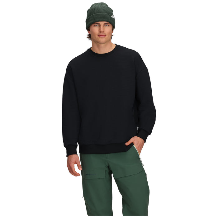 Obermeyer Explorer Tech Crew - Men's Black