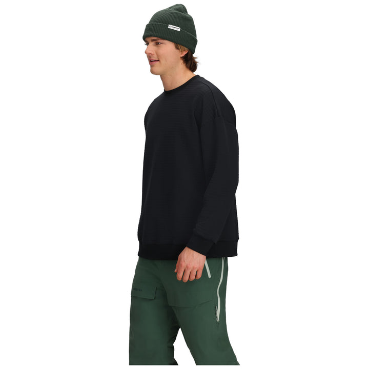 Obermeyer Explorer Tech Crew - Men's Black