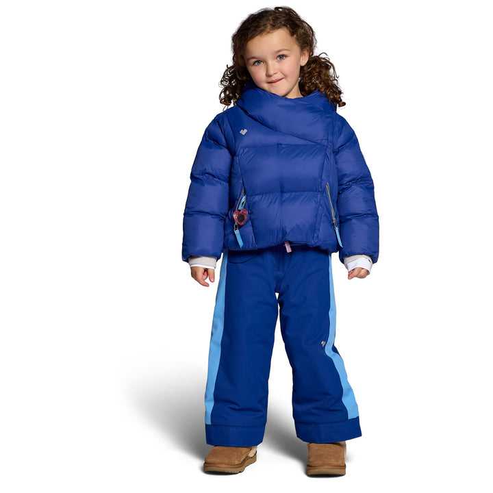 Obermeyer Snowball Puffer - Toddler Girls' Blue Depth