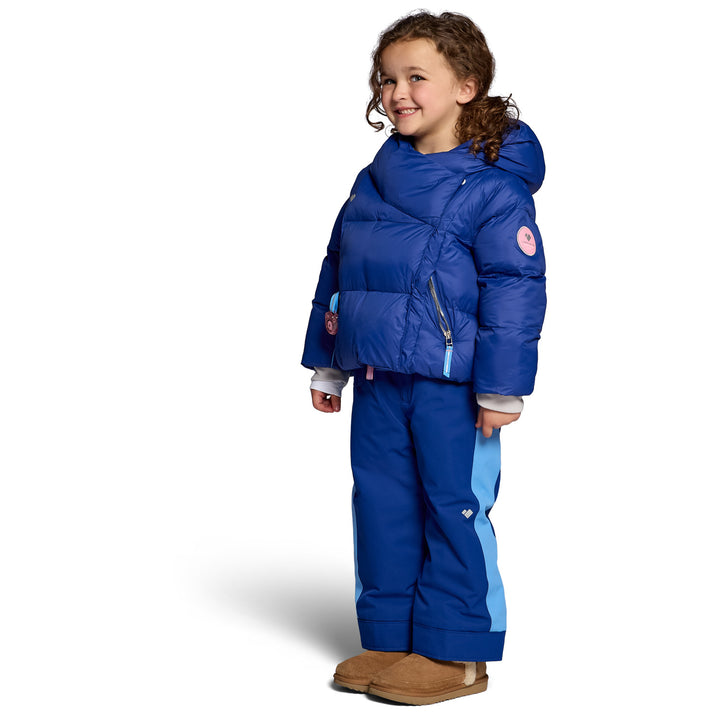 Obermeyer Snowball Puffer - Toddler Girls' Blue Depth