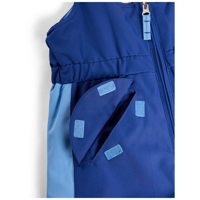 Obermeyer Snoverall Stripe Bib Pants - Toddler Girls' Blue Depth