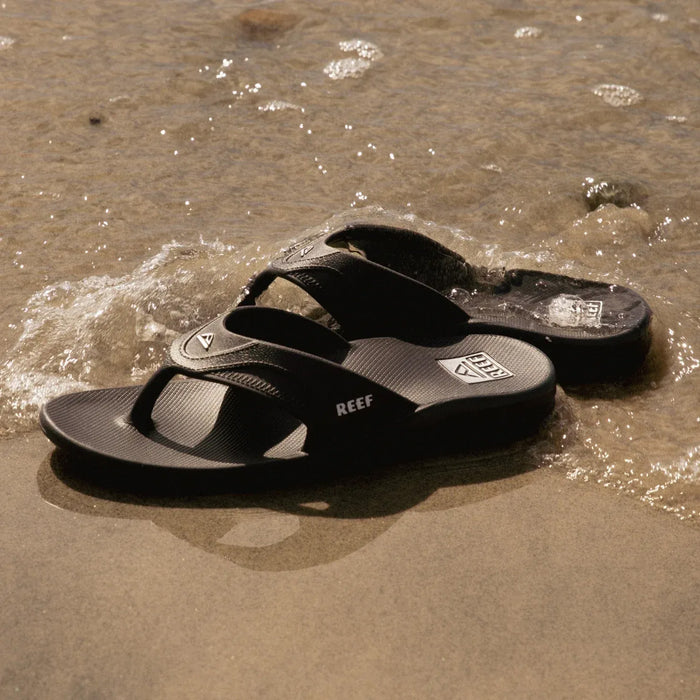 Reef Fanning H20 Sandals - Men's Black/Silver