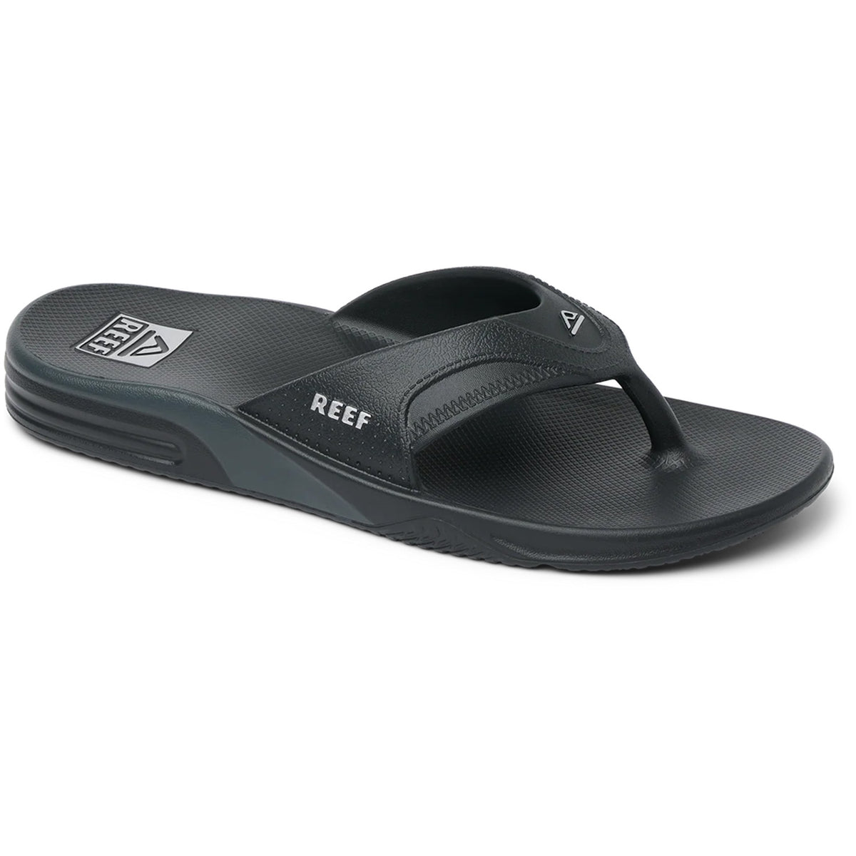 Reef Fanning H20 Sandals - Men's Black/Silver