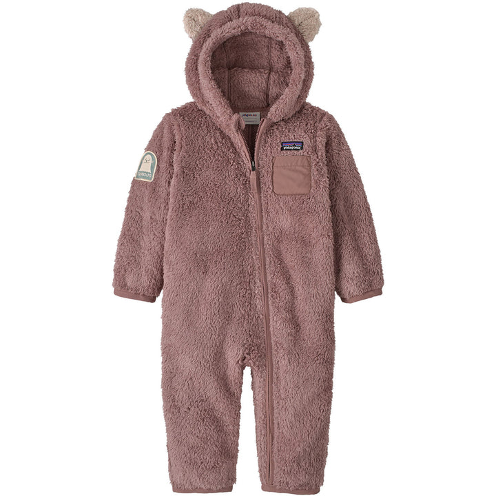 Patagonia Furry Friends Bunting - Infants' Curious Seal Patch: Moonrise Taupe