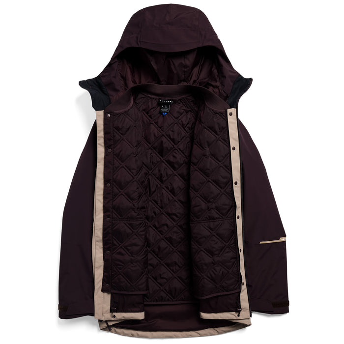 Burton Reserve 2L 3-in-1 Jacket - Men's Bear Hug Brown/Summit Taupe