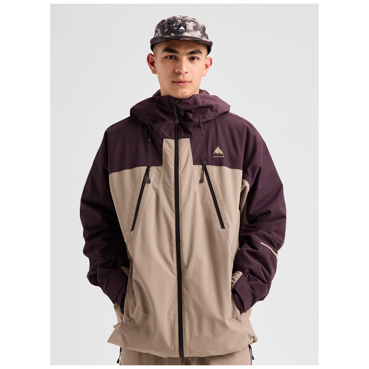 Burton Reserve 2L 3-in-1 Jacket - Men's Bear Hug Brown/Summit Taupe