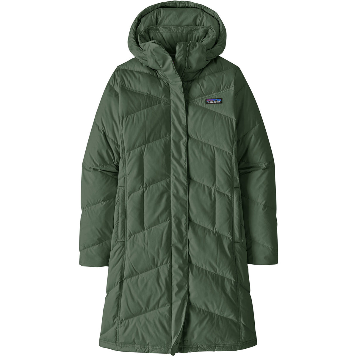 Patagonia Down With It Parka - Women's Canopy Green