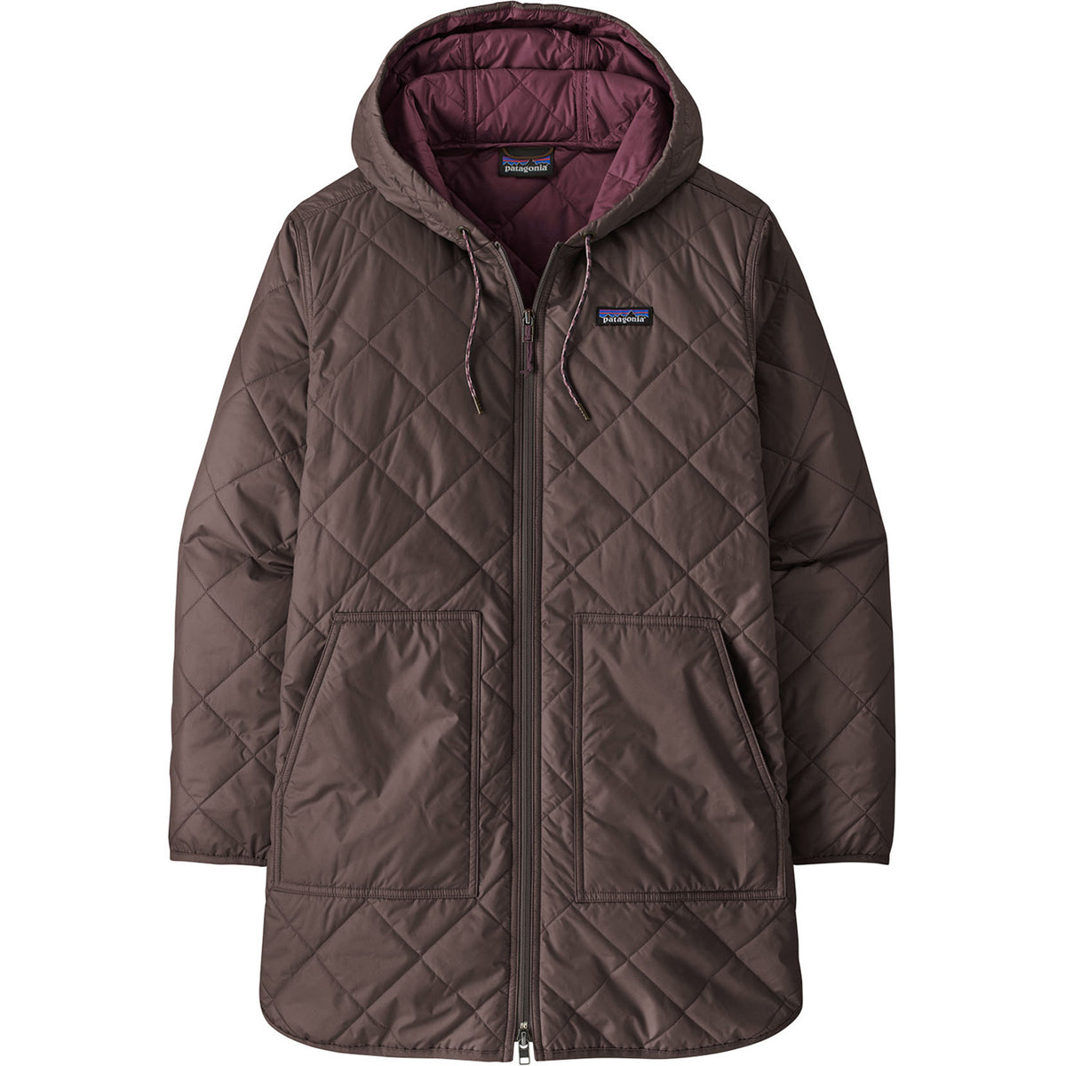 Patagonia Diamond Quilted Parka - Women's Den Brown