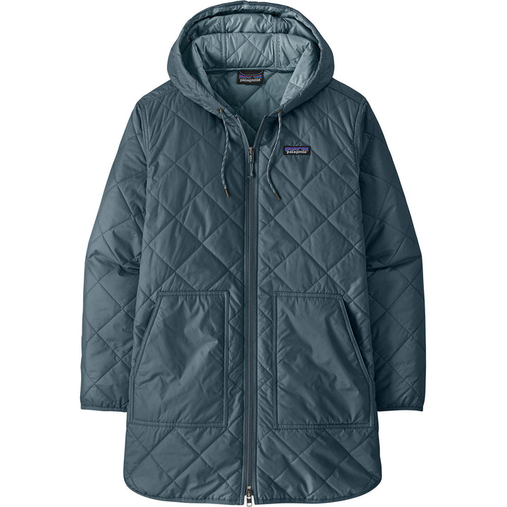 Patagonia Diamond Quilted Parka - Women's Summit Blue