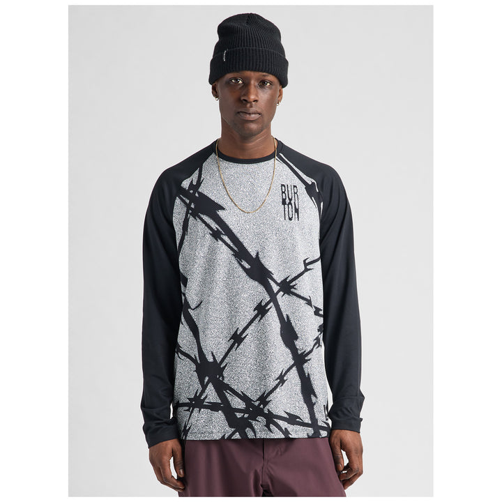 Burton Roadie Base Layer Tech T-Shirt - Men's Bad Dog/True Black