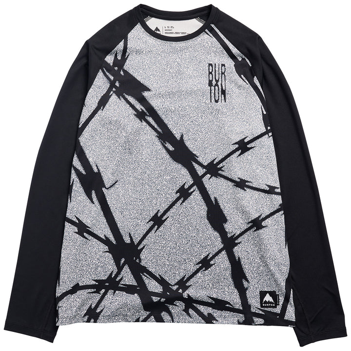 Burton Roadie Base Layer Tech T-Shirt - Men's Bad Dog/True Black