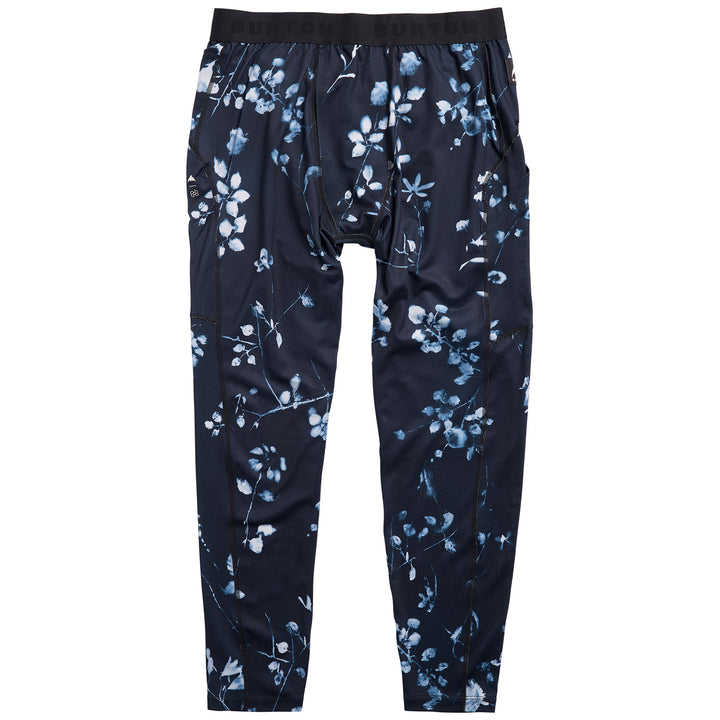 Burton Synthetic Midweight Base Layer Pants - Men's Cyanotype Floral
