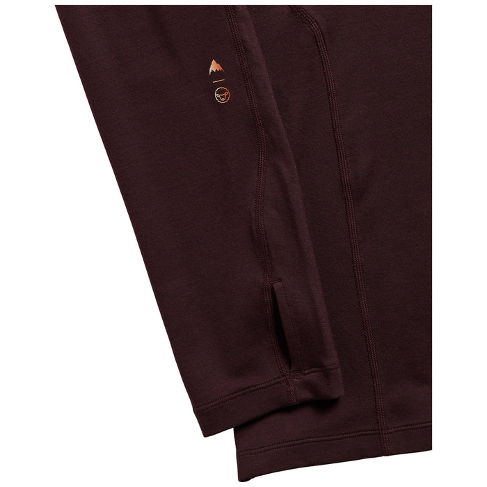 Burton Merino Blend Midweight Base Layer Crew Top - Men's Bear Hug Brown