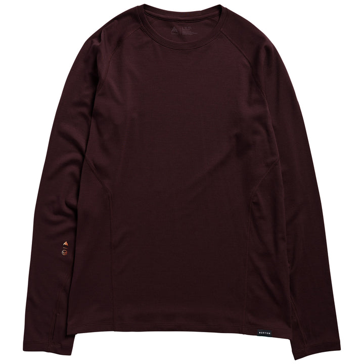 Burton Merino Blend Midweight Base Layer Crew Top - Men's Bear Hug Brown